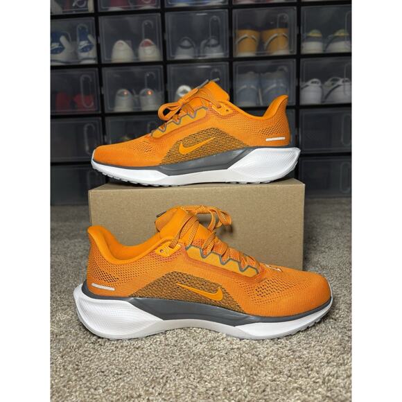 Nike Pegasus 41 Tennessee Volunteers Running Shoes Orange FZ5144-800 Men's 8 - Picture 2 of 6